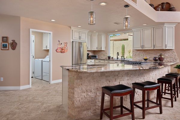 Kitchen Remodels Interior Expressions Photo Gallery 520 447 1406 Kitchen Remodels Interior Expressions, Brick Kitchen Island